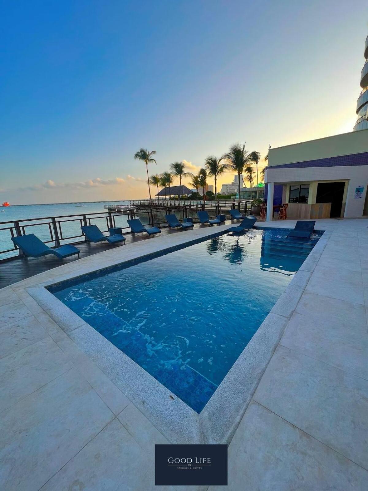 Апартаменти Iate Plaza - Calcadao - Frente Mar Flat 603 Форталеза Екстер'єр фото
