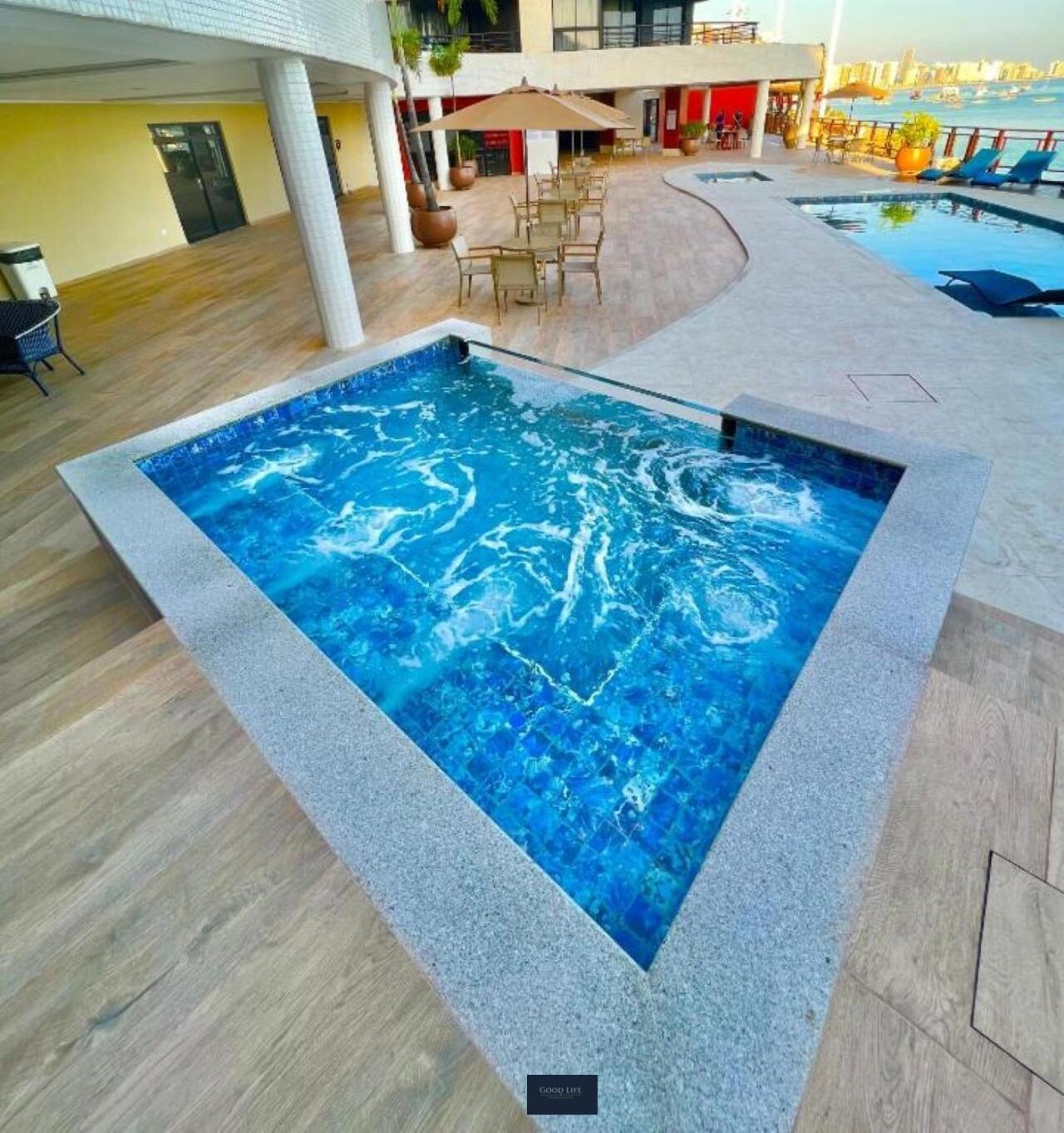 Апартаменти Iate Plaza - Calcadao - Frente Mar Flat 603 Форталеза Екстер'єр фото
